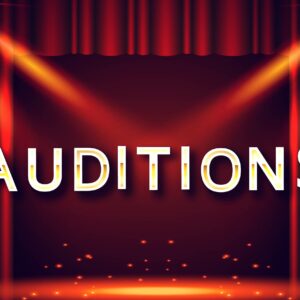 Audition Day and Times Set..