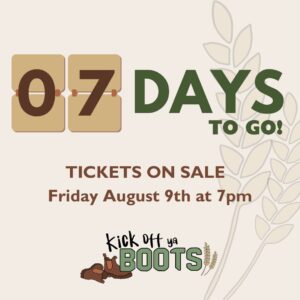 7 Days to Go….. 7 Days to Go…..